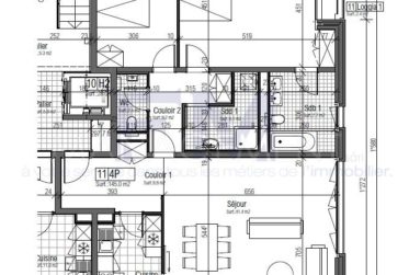 Florence, 4 pièces au 1er étage/loggias, env. 125m2