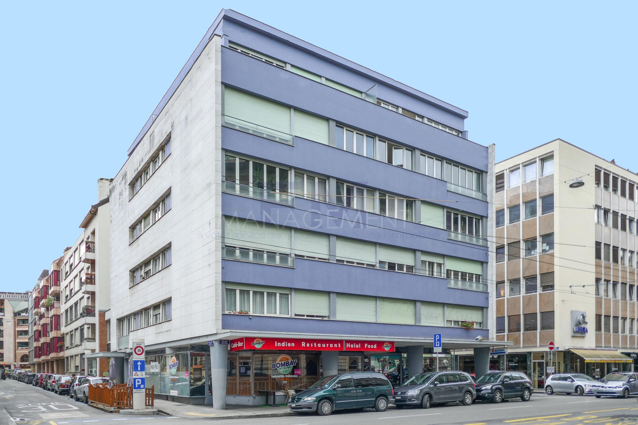 Rue des Eaux-Vives, 4,5 pièces au 1er étage