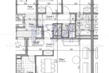 Malagnou, 4 pièces, au 1er étage avec loggia, d'env 107m2