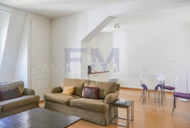 Rue Monnier – 2 pièces meublé d'env. 70 m² au 3ème étage